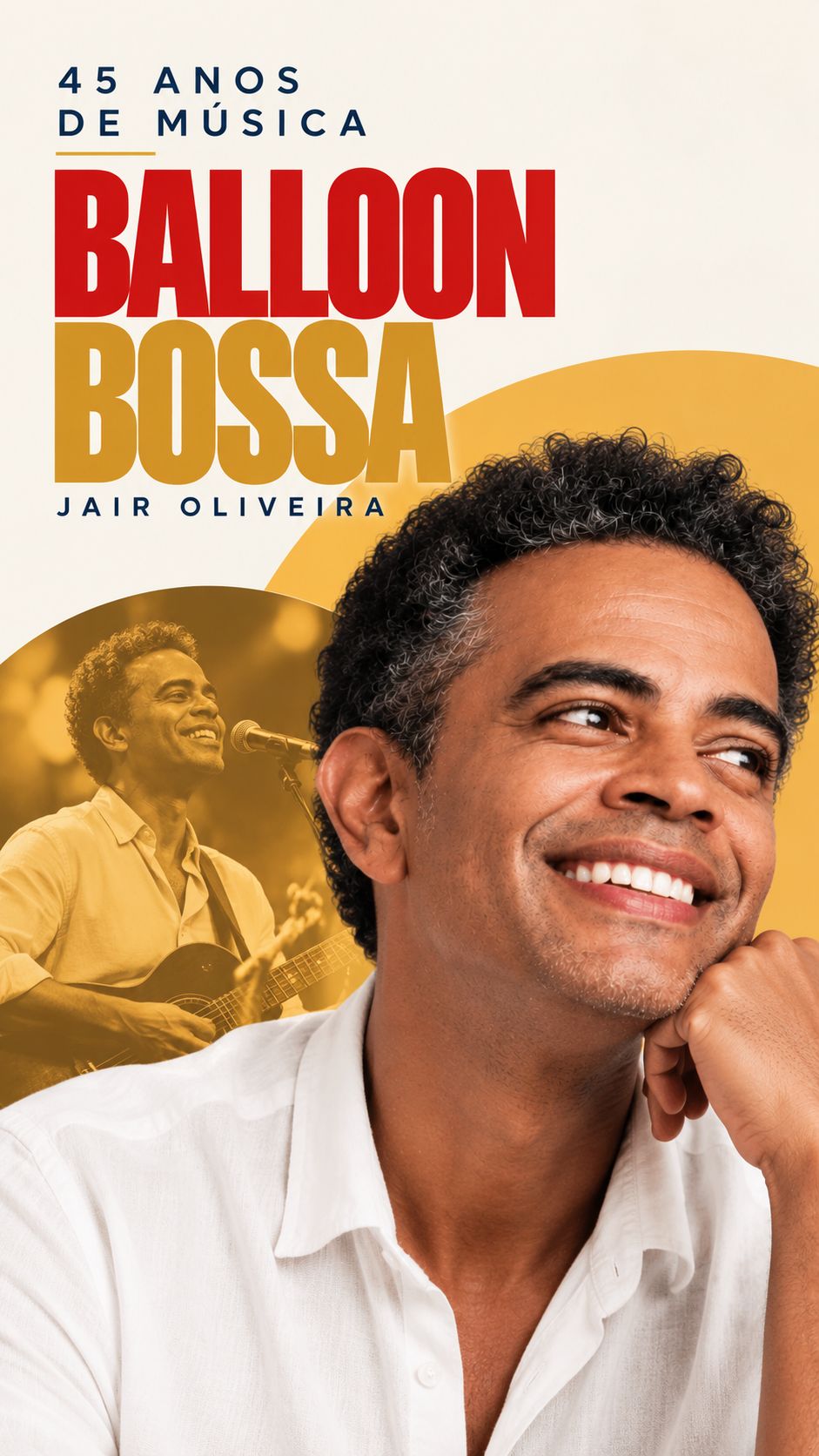 Jair Oliveira Celebrates 45 Years in Music With Balloon Bossa Concert at Broward Center in South Florida